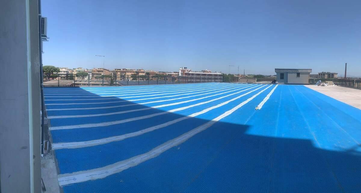 Lavorazioni di sottofondo in corso