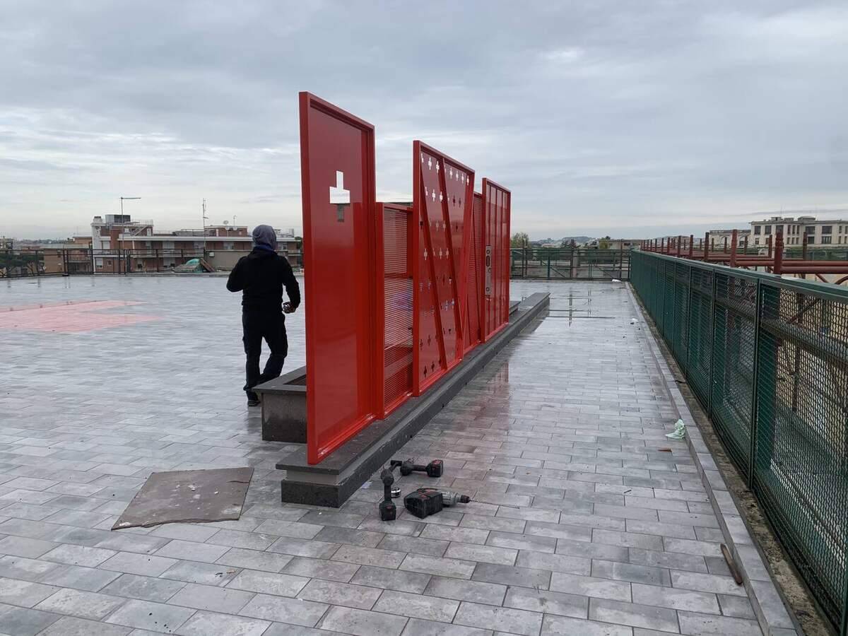 Terrazza panoramica a lavori conclusi