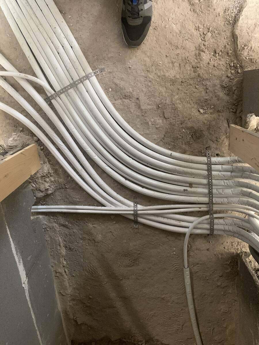 Cantiere centro sportivo Montespaccato — lavorazioni edili, fase 8