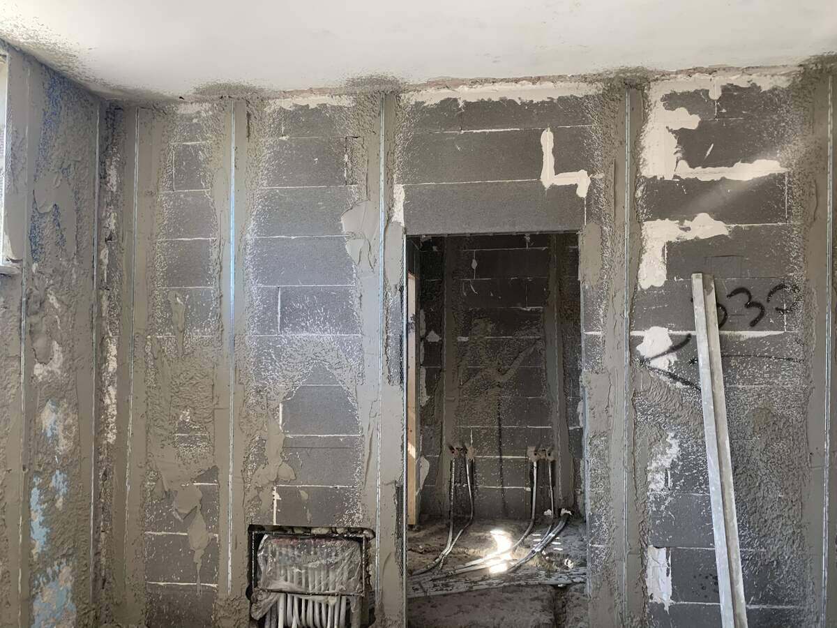 Cantiere centro sportivo Montespaccato — lavorazioni edili, fase 10
