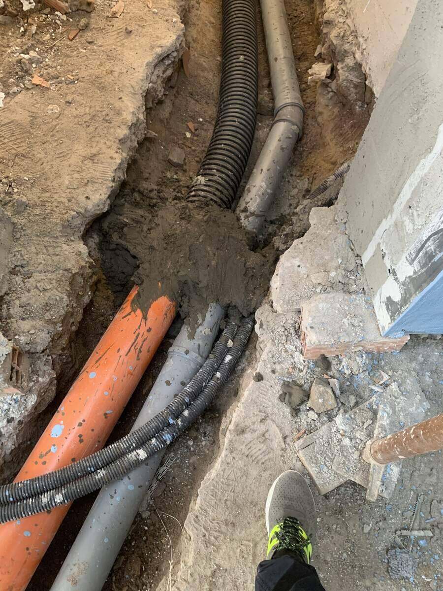 Cantiere centro sportivo Montespaccato — lavorazioni edili, fase 18