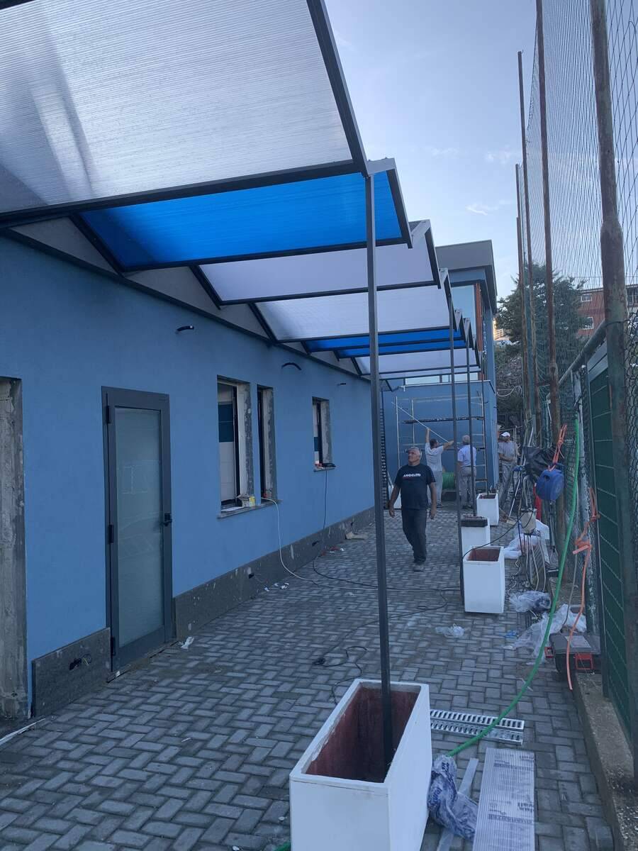 Cantiere centro sportivo Montespaccato — lavorazioni edili, fase 24