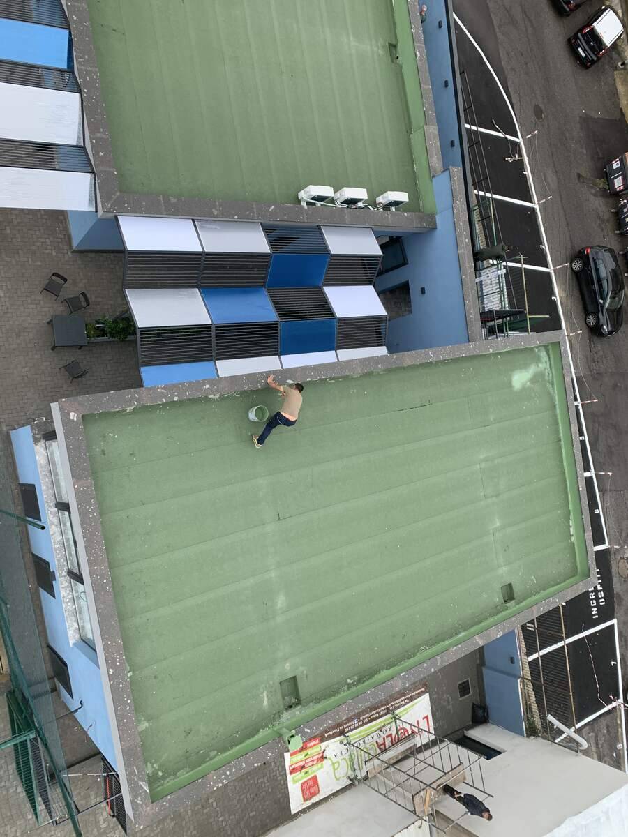 Cantiere centro sportivo Montespaccato — lavorazioni edili, fase 36