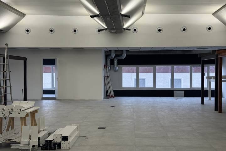 Climatizzazione in spazio commerciale